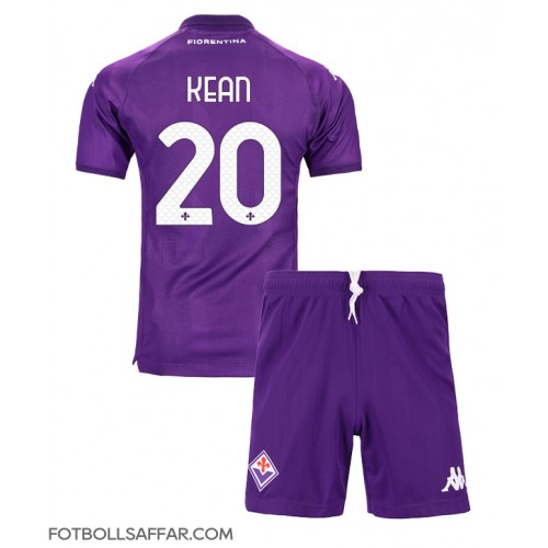 Fiorentina Moise Kean #20 Hemmadräkt Barn 2024-25 Kortärmad (+ Korta byxor)